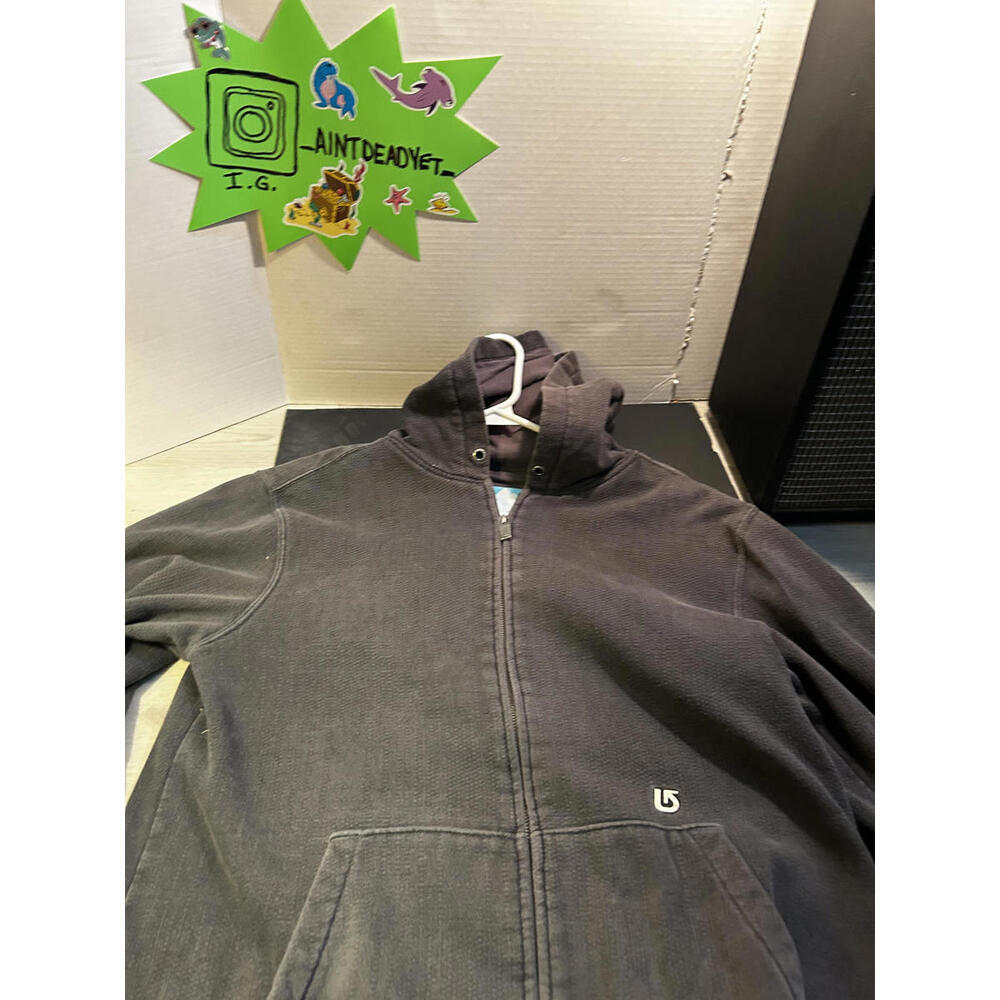 Y2K Burton Snowboards Hoodie - Medium - Fits M to L